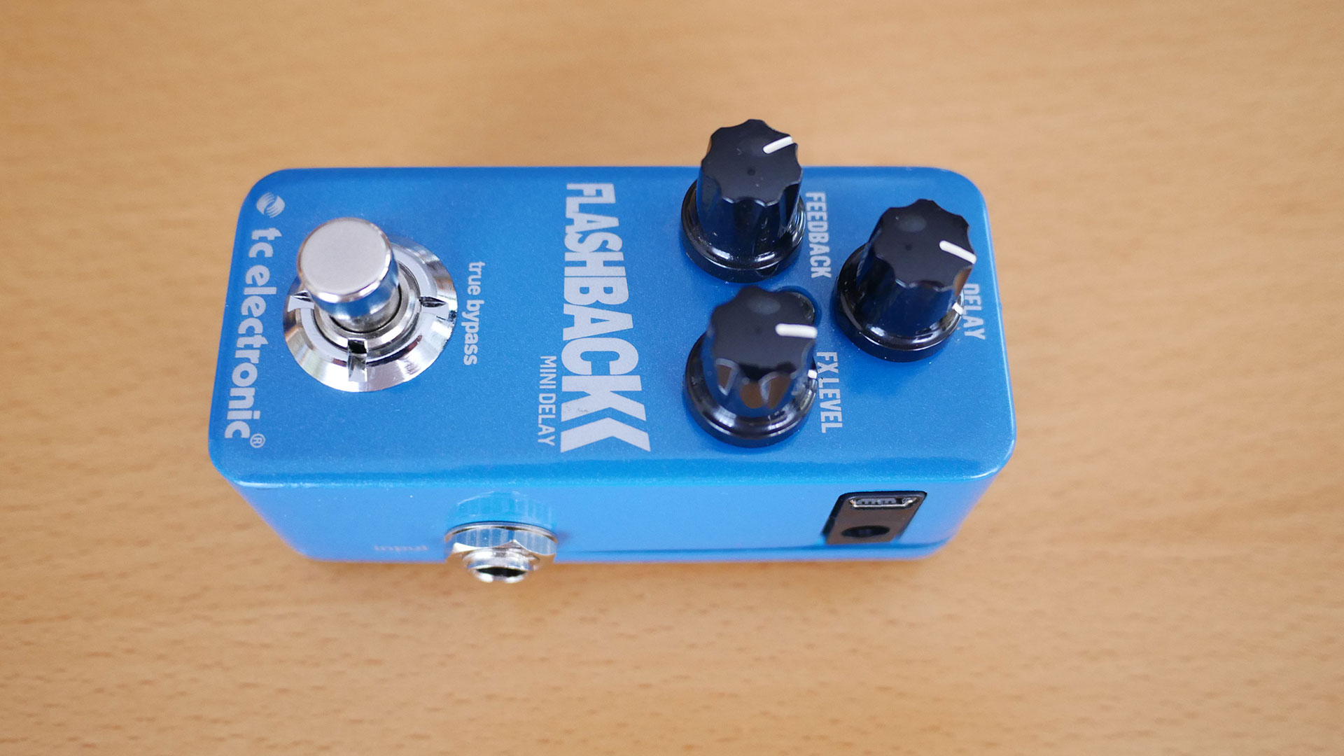Tc electronic flashback mini delay pedal man
