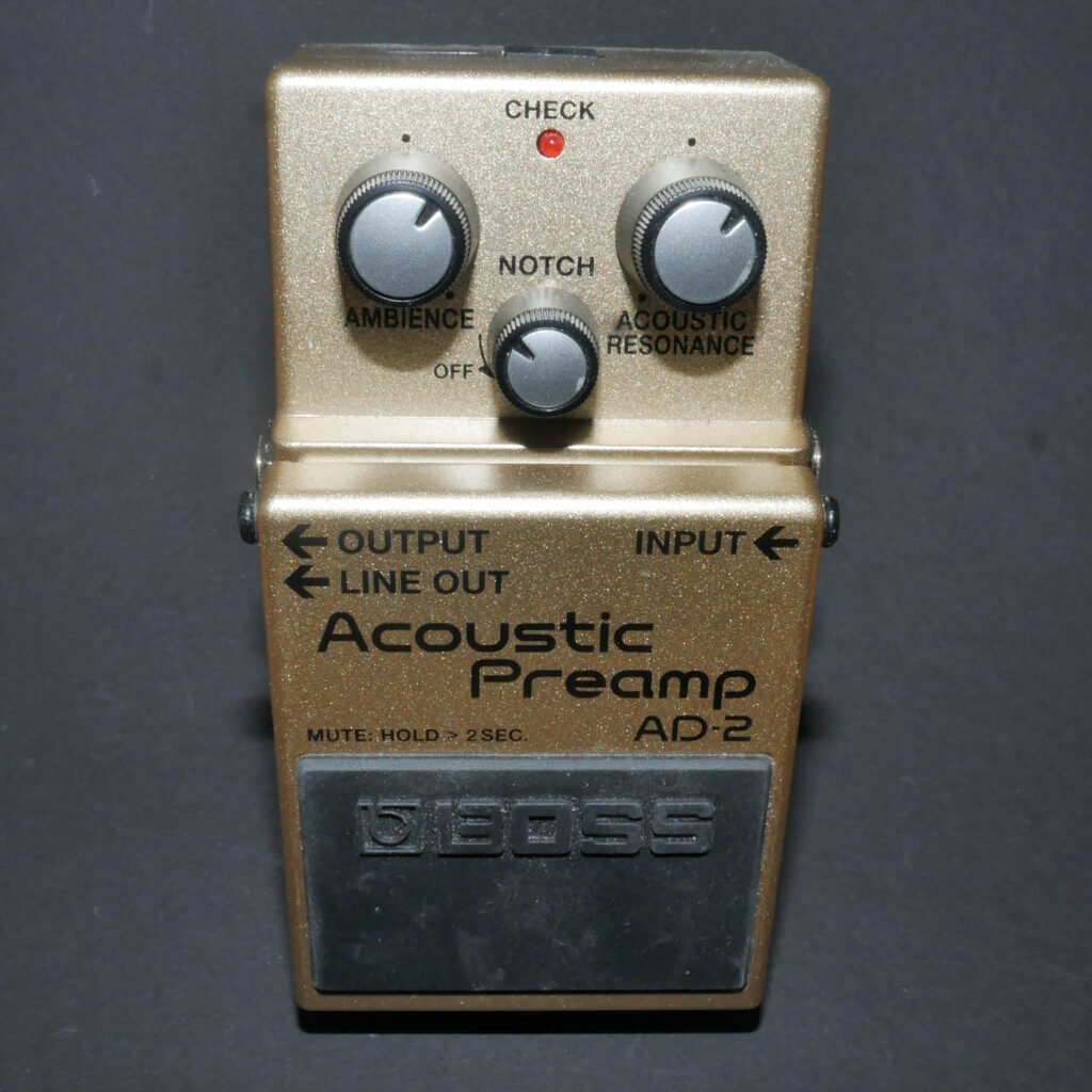 Boss AD-2 front stand