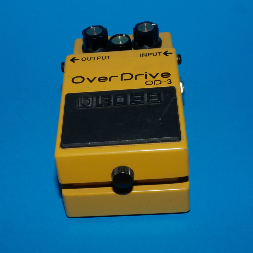 Boss OD-3 Front - laying