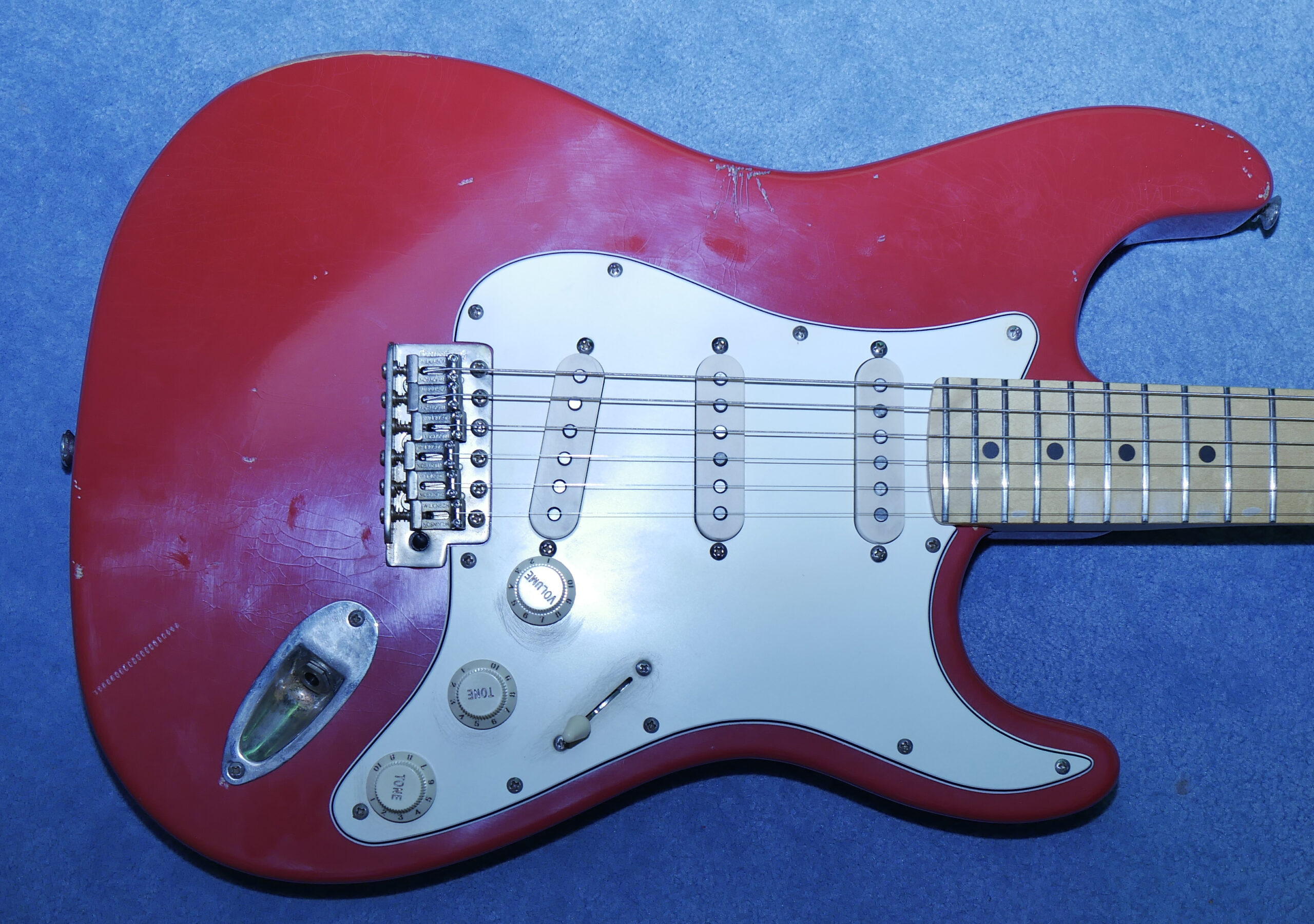 Siggi Braun Relic Strat body front